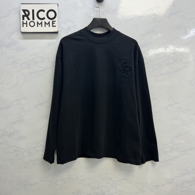 크롬HA츠 홀스슈 데미지 롱슬리브 티셔츠 (PREMIUM)