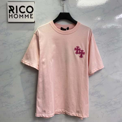 크롬HA츠 산스크리트 문자 크로스 반팔 티 (PREMIUM)