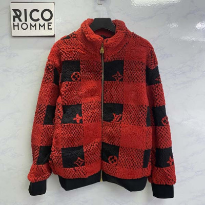 루이B통 다미에 플리스 블루종 코튼 자켓 (1:1 HIGH PREMIUM)