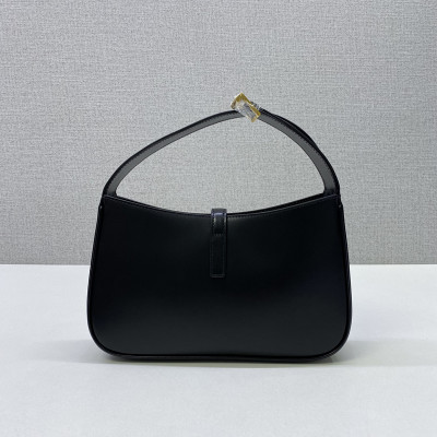 세인T로랑 YSL 금장 로고 카프스킨 호보백 (3color)