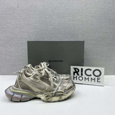 발렌시A가 3XL 트레이너 스니커즈 (화이트)