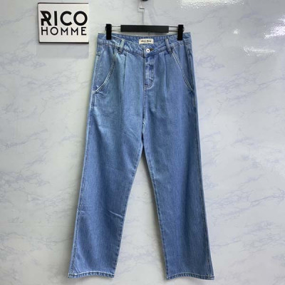 미*미* 컨트라스트 워싱 데님 팬츠 (1:1 HIGH PREMIUM)