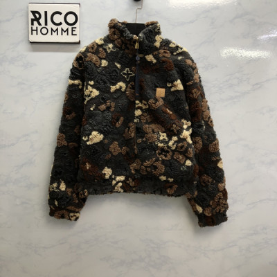 루이B통 LV 레오 테디 리버시블 플리스 블루종 자켓 (1:1 HIGH PREMIUM)