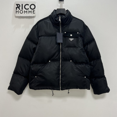 프RA다 리나일론 패치워크 리나일론 다운 자켓 (1:1 HIGH PREMIUM)