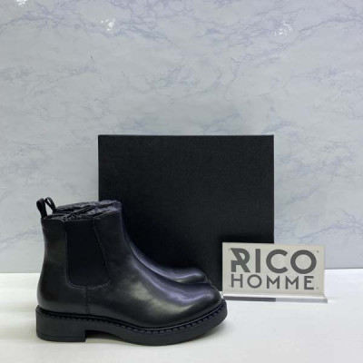 프RA다 브러시드 송아지 가죽 첼시 부츠