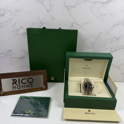 롤*스 데이저스트 흑판 인덱스 41mm 쥬빌레 콤비 1:1 최상급 (싱크 99.8%)