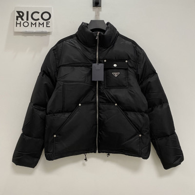 프RA다 리나일론 패치워크 리나일론 다운 자켓 (1:1 HIGH PREMIUM)