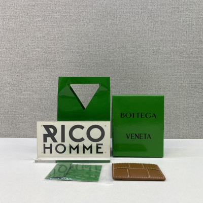 보*가 베*타 라인 스티치 카프스킨 카세트 카드지갑 (2color)