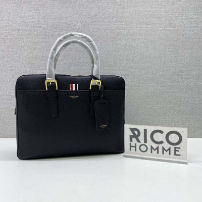 톰*라운 그레인 레더 브리프케이스