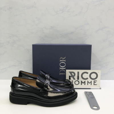 D올 사각 프레임 로고 로퍼