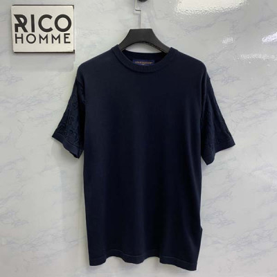 루이B통 애너그램 자카드 슬리브 반팔 티셔츠 1:1 HIGH PREMIUM)