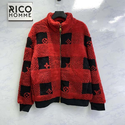 루이B통 다미에 플리스 블루종 코튼 자켓 (1:1 HIGH PREMIUM)