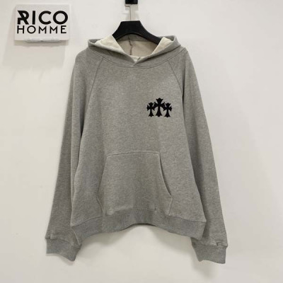 크롬HA츠 트리플 크로스 후드티셔츠 (PREMIUM)