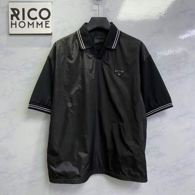 프RA다 피케 폴로 나일론 반팔 티셔츠 (PREMIUM)