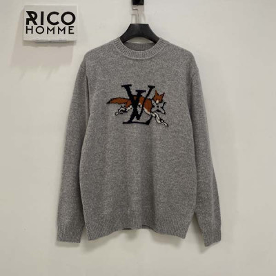 루이B통 청키 울 캐시미어 니트 스웨터 (PREMIUM)