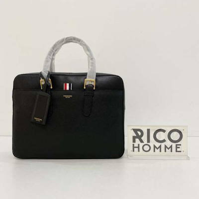 톰*라운 그레인 레더 브리프케이스