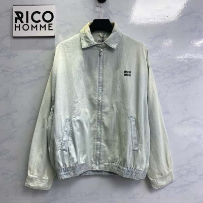 미*미* 샴브레이 데님 블루종 자켓 (1:1 HIGH PREMIUM)