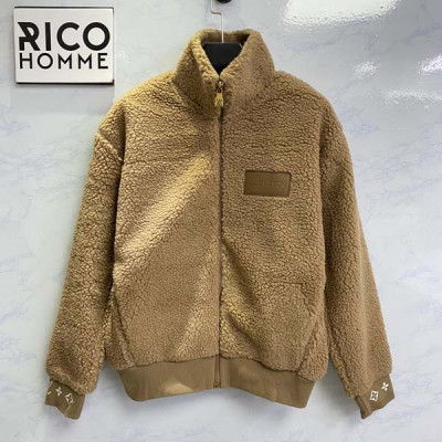 루이B통 모노그램 플리스 블루종 자켓 (1:1 HIGH PREMIUM)