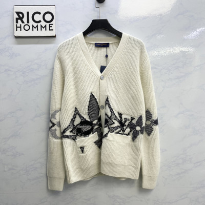 루이B통 LV 인따르시아 플라워 울 가디건 (1:1 HIGH PREMIUM)