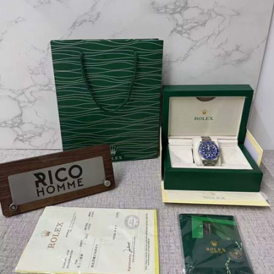 롤*스 서브마리너 블루스머프 40mm 1:1 최상급 (싱크 99.8%)