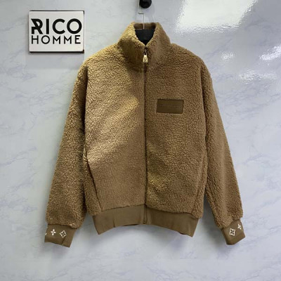 루이B통 모노그램 플리스 블루종 자켓 (1:1 HIGH PREMIUM)