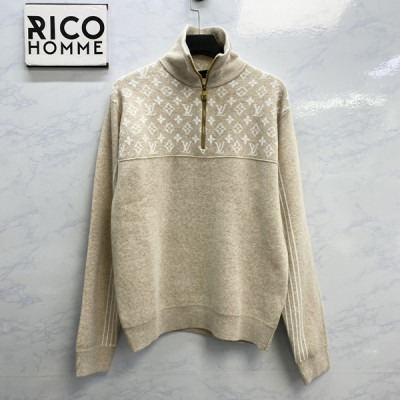 루이B통 스트라이프 모티프 울 니트 스웨터 (1:1 HIGH PREMIUM)