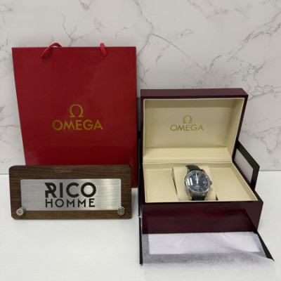 OM*GA 드 빌 아워 비전 청판 레더스트랩 41mm 1:1 최상급 (싱크 98.9%)