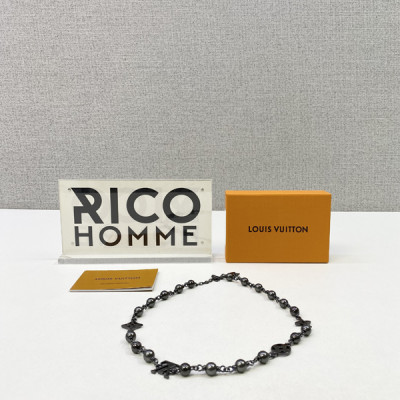 루이B통 LV 다미에 펄 목걸이 & 팔찌 (PREMIUM)