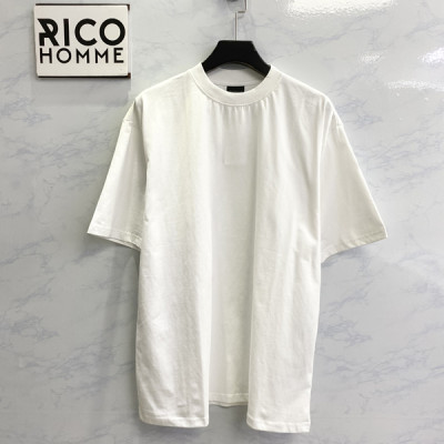 발렌시A가 라인스톤 백로고 반팔티셔츠 (1:1 HIGH PREMIUM)