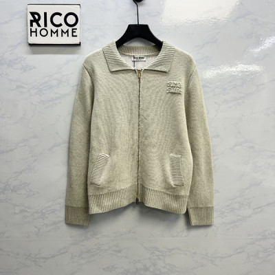 미*미* 우먼 셰틀랜드 울 지퍼 가디건 (PREMIUM)