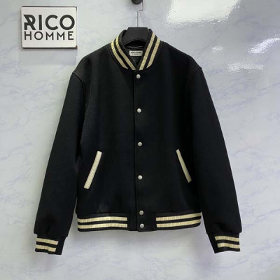 세인T로랑 백 로고 테디 울 자켓 (PREMIUM)