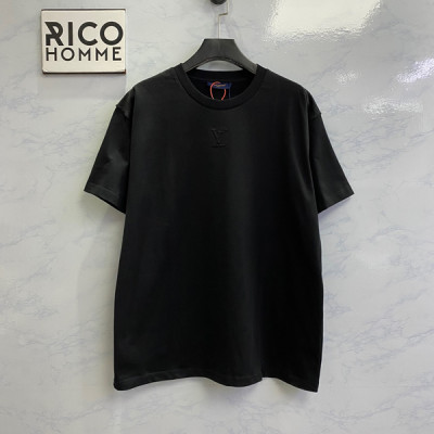 루이B통 엠보싱 LV 반팔 티셔츠 (1:1 HIGH PREMIUM)