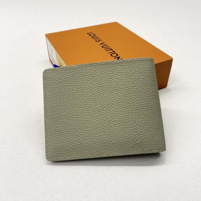 루이B통 에어로그램 컬러 멀티플 소가죽 반지갑 (3color)