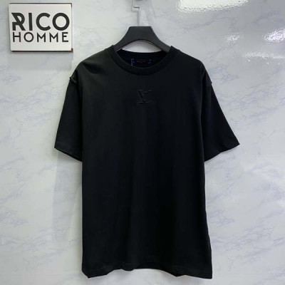 루이B통 엠보싱 LV 반팔 티셔츠 (1:1 HIGH PREMIUM)