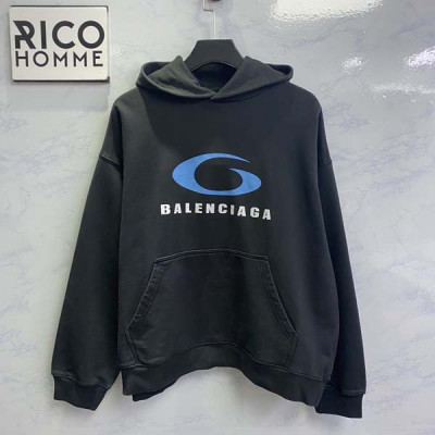 발렌시A가 루프 스포츠 아이콘 후드 티셔츠 (1:1 HIGH PREMIUM)