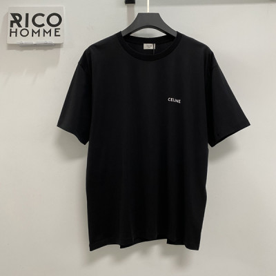 CELI*N 스크린 프린트 레터링 반팔 티셔츠 (PREMIUM)