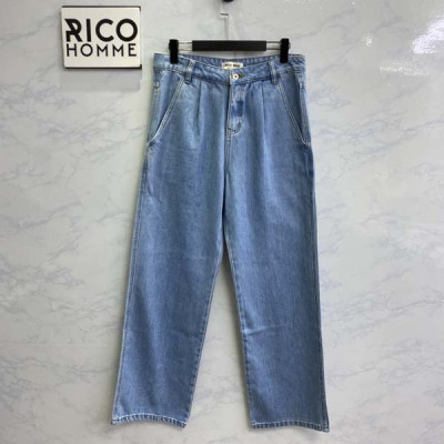 미*미* 컨트라스트 워싱 데님 팬츠 (1:1 HIGH PREMIUM)