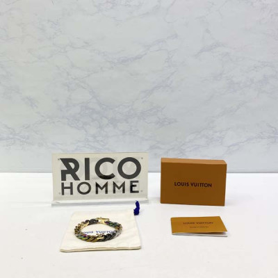 루이B통 체인링크스 패치 팔찌