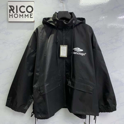 발렌시A가 3B 아이콘 플라티드 후드 자켓 (1:1 HIGH PREMIUM)