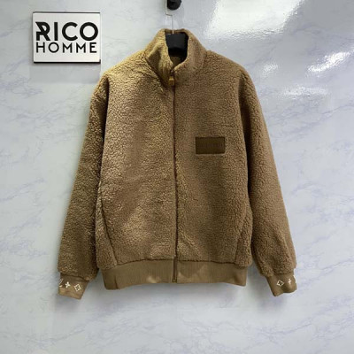 루이B통 모노그램 플리스 블루종 자켓 (1:1 HIGH PREMIUM)