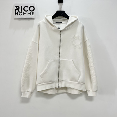 크롬HA츠 홀스슈 톤온톤 자수 후드집업 (PREMIUM)