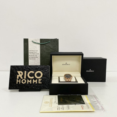 오데*피게 로얄오크 15510 50주년 한정판 핑크골드 청판 41mm 1:1 최상급 (싱크 98.9%)