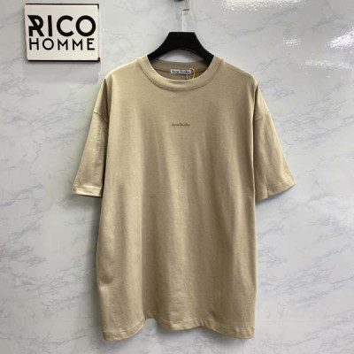 ACN 오가닉 골지 크루넥 반팔 티셔츠 (PREMIUM)