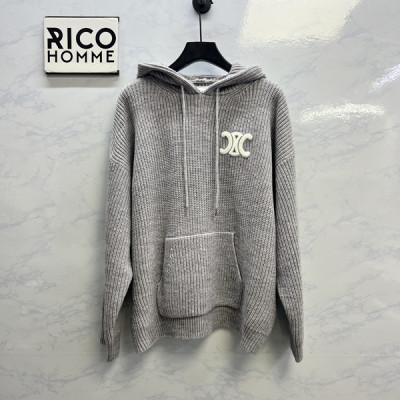 CEL*NE 트리옹프 후드 니트 스웨터 (1:1 HIGH PREMIUM)