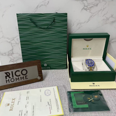 롤*스 서브마리너 청콤 41mm & 40mm 1:1 최상급 (싱크 99.8%)