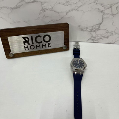 오데*피게 로얄오크 15400 청판 러버밴드 41mm 1:1 최상급 (싱크 98.9%) - 파랑밴드