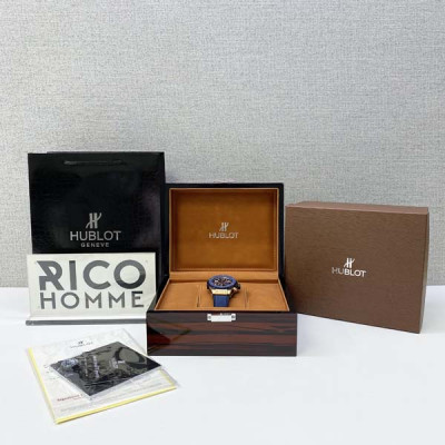 H*BLOT 빅뱅 유니코 킹 골드 블루 세라믹 42mm 1:1 최상급 (싱크 98.6%)