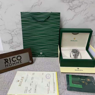 롤*스 데이데이트 올리브그린 로만 스무스 40mm 1:1 최상급 (싱크 99.8%)