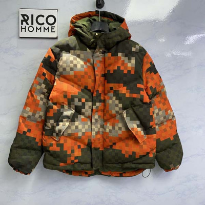 루이B통 카무플라주 모티프 푸퍼 자켓 (1:1 HIGH PREMIUM)