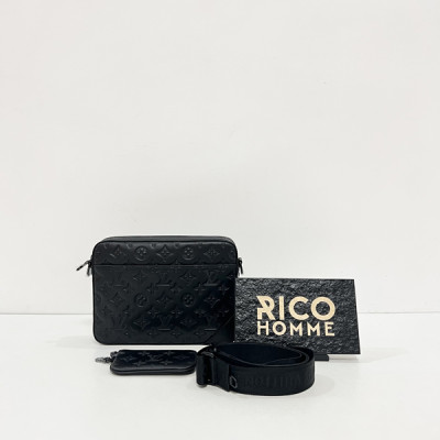 루이B통 듀오 메신저백 블랙 (PREMIUM)